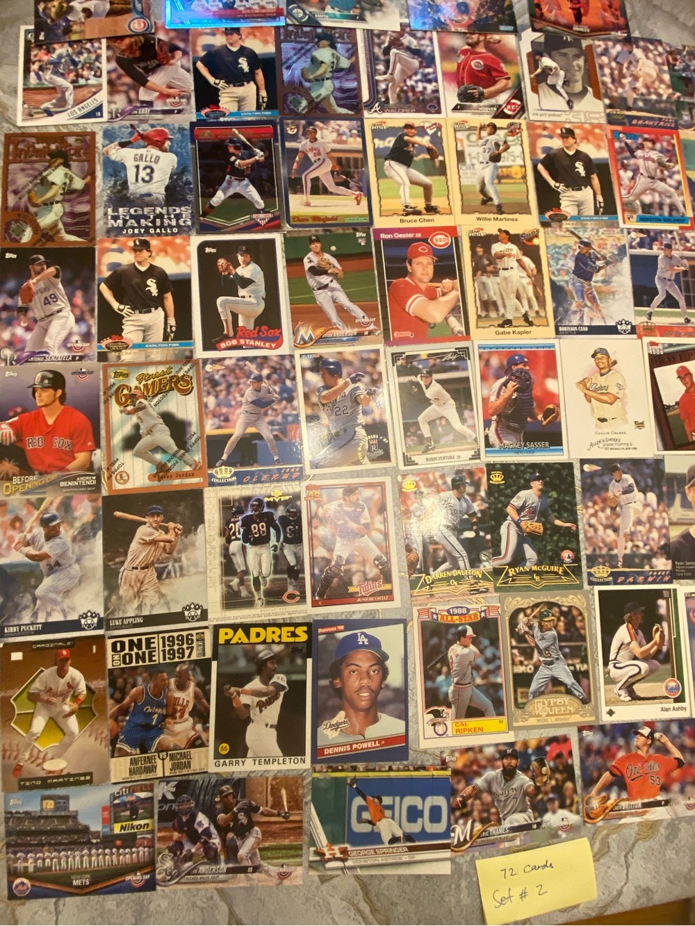 Assorted Baseball Trading Cards Collection - Multi-Color - Picture 2 of 6